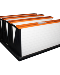 Compact filter FF OfES 592x592x296 ePM1 80% (F9) 3mm gasket